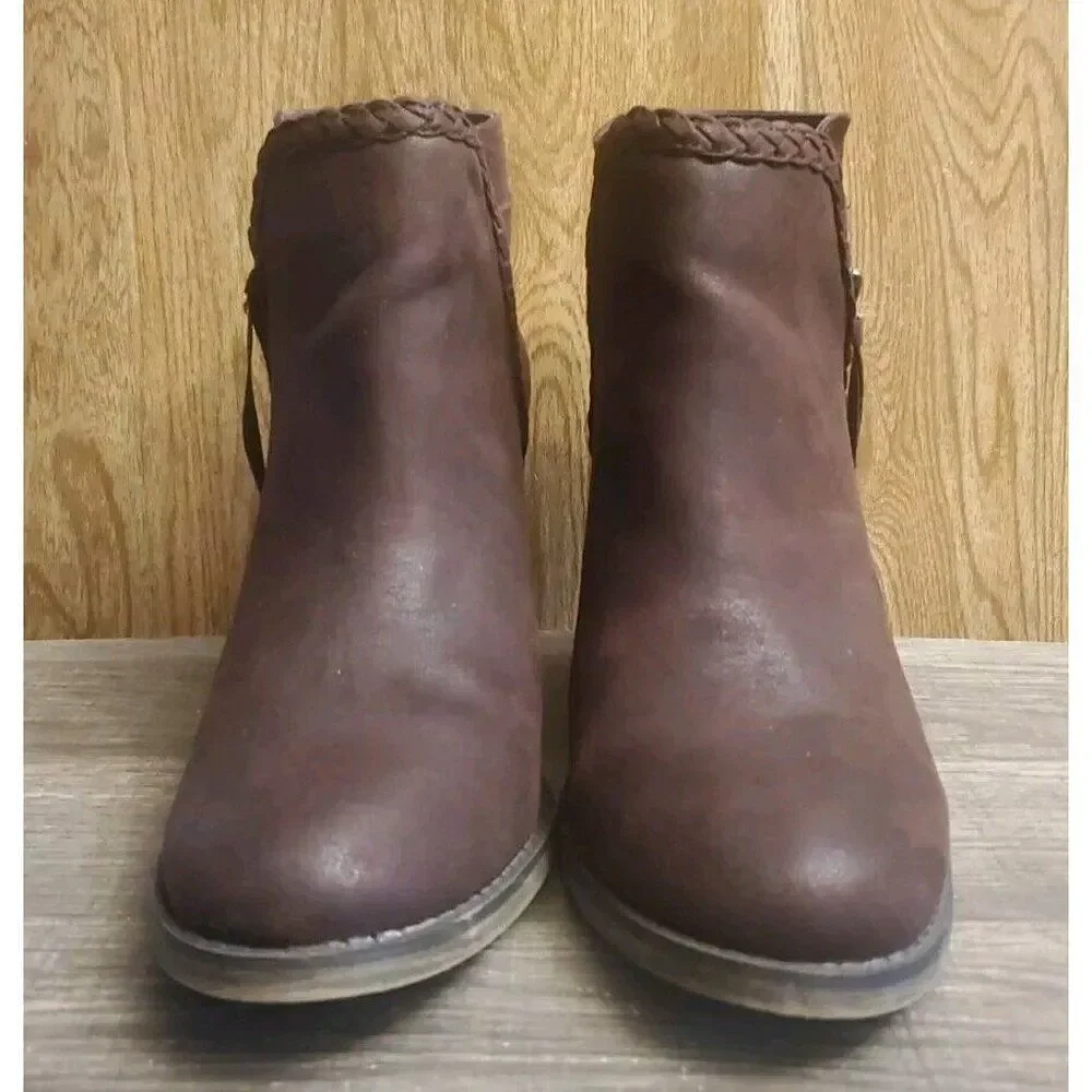 Mia Kori Ankle‎ Boots Womens Size 8.5 Brown